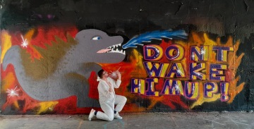 Graffiti corporate team building