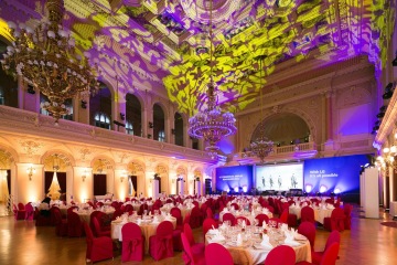 Zofin Palace, Group dining in Prague, Flexible function space in Prague, Banquet venue in down-town Prague