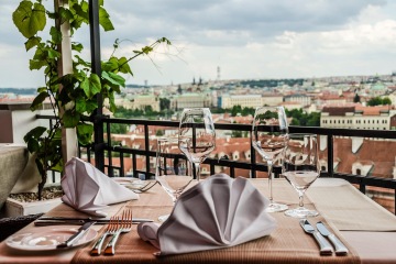 Restaurant Terasa U Zlate studne - Prague top 10 restaurants