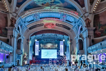 Gala dinner at Municipal House