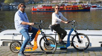 Prague Electric Scooters fun, Corporate fun adventure in Prague, Prague team building, Prague City Hunt