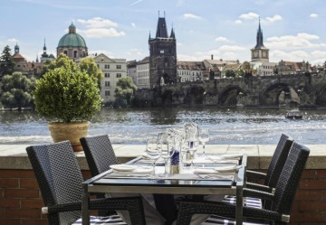 Dining by the riverfront - Brick's Restaurant