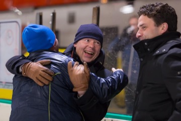 Ice Stock, Team building games in Prague, Indoor team building Prague