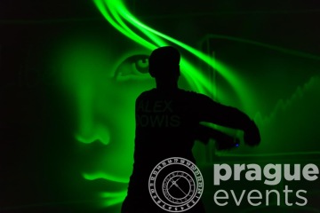 Light drawing Prague