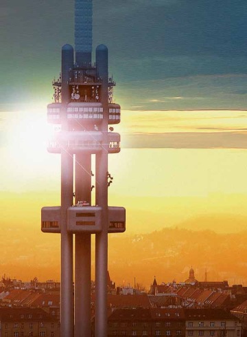 Wonderful views of Prague - Oblaca Restaurant